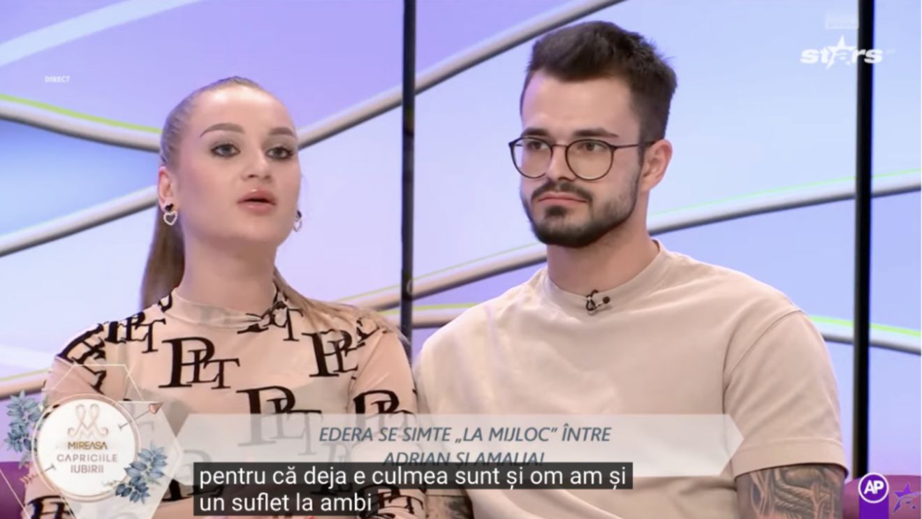 Despărțire neașteptată la „Mireasa”! Adrian și Edera au pus punct relației