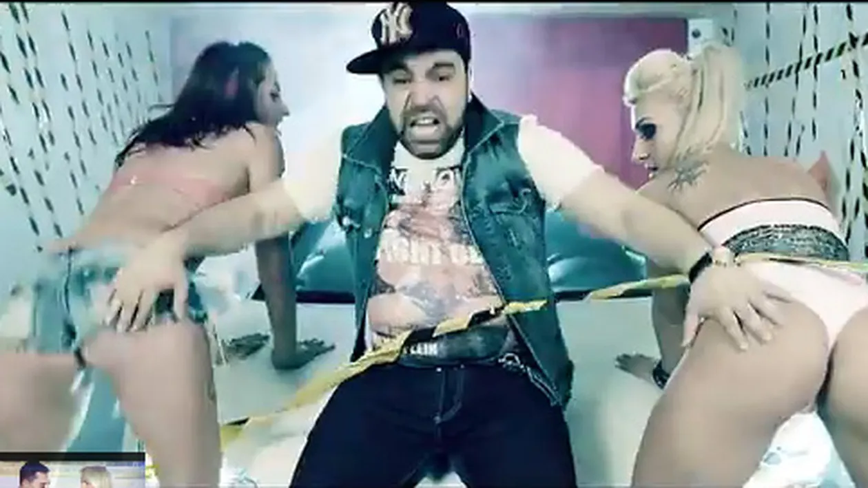 Cel mai pervers videoclip al lui Salam! Manelistul calcă in picioare femeile, le tine in lesă si le pipăie peste tot