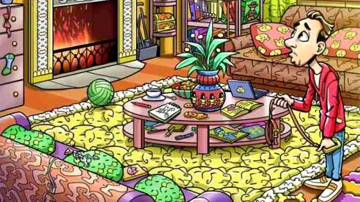 Iluzie optică virală | Unde este câinele? 99 dintre 100 de oameni nu îl găsesc