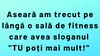 Bancul sfârșitului de săptămână | „Tu poți mai mult”