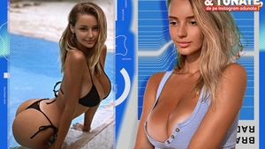 Mary cea cu vino-ncoa. Blondina are cei mai apetisanți sâni naturali