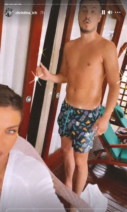 Christina Ich și Alex Pițurcă s-au filmat în momente de tandrețe în Seychelles. Gluma acidă făcută de moldoveancă la adresa logodnicului ei | FOTO