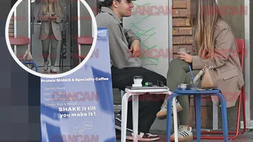 Radu Ștefan, la cafea cu o domnișoară care nu e iubita oficială! Se anunță tensiuni...la distanță!