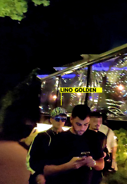 Lino Golden nu a zăbovit prea mult la Nuba (Foto: CANCAN.RO)