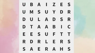 Test de inteligență | Puteți găsi cuvântul „SALSA” în maximum 8 secunde? Doar 2% dintre oameni reușesc