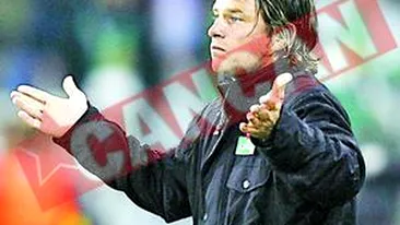 I-a aratat rosu direct arbitrului