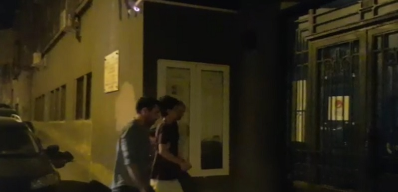 Suspectul, în custodia polițiștilor