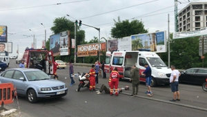 Accident grav pe Bulevardul Barbu Văcăresu! Un bărbat a fost spulberat de o mașină Antena 1