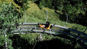 Investiție de 15 milioane de lei în România. Unde s-a construit noul parc ce conține și o pistă bob