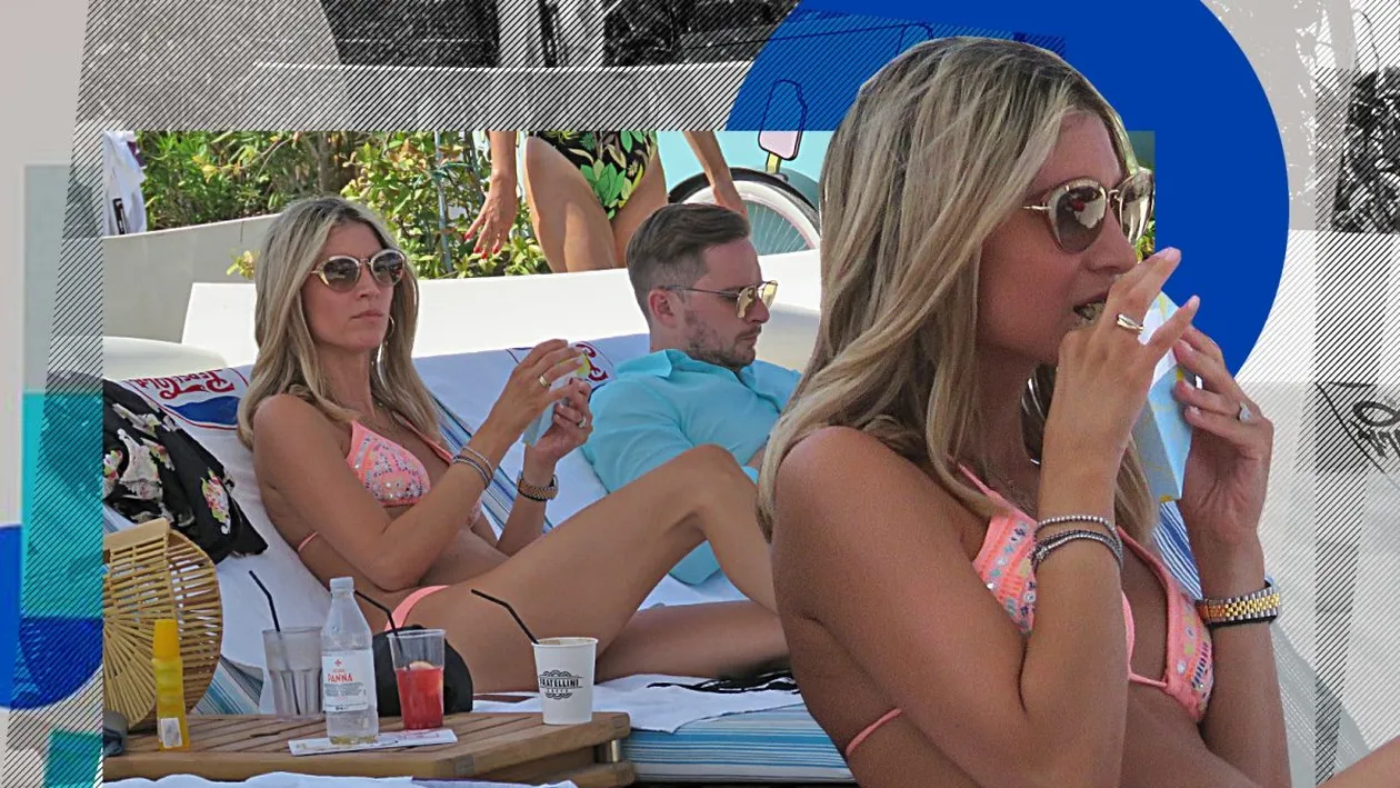 Și-a scos ”jumătatea” la plajă, iar turiștii s-au împotmolit în nisip! Soția viceprimarului Capitalei, Stelian Bujduveanu, arată ”beton”!