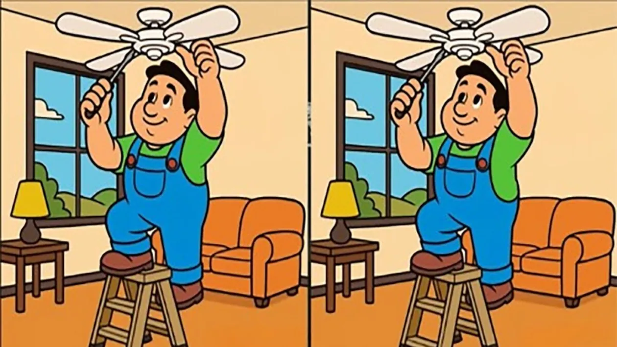 TEST IQ | Aceste două poze par identice, dar nu sunt. Câte diferențe puteți identifica?