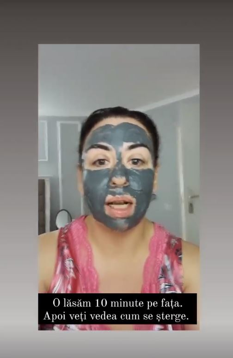 Oana Roman, dependentă de măștile de față. S-a filmat în momentul ritualului de frumusețe: “O să vedeți cea mai tare fază din lume” | FOTO