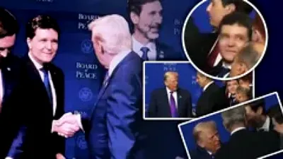 Președintele Nicușor Dan a fost înlăturat de lângă președintele Trump. La final de Consiliu, s-a dus să-i strângă mâna și a forțat o discuție, dar un om din echipa lui Trump l-a dat la o parte. Vezi imaginile umilitoare