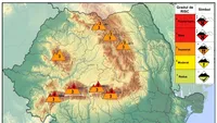 ANM, în alertă! Atenționare de RISC MARE în mai multe zone din România