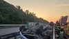 Tragedie pe A1! O fetiță de 5 ani a murit după ce mașina s-a izbit de parapet și s-a răsturnat