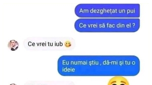 BANCUL ZILEI | "Am dezghețat un pui, ce vrei să fac din el?"