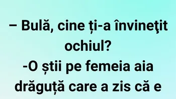 BANC | Cine i-a învinețit ochiul lui Bulă?