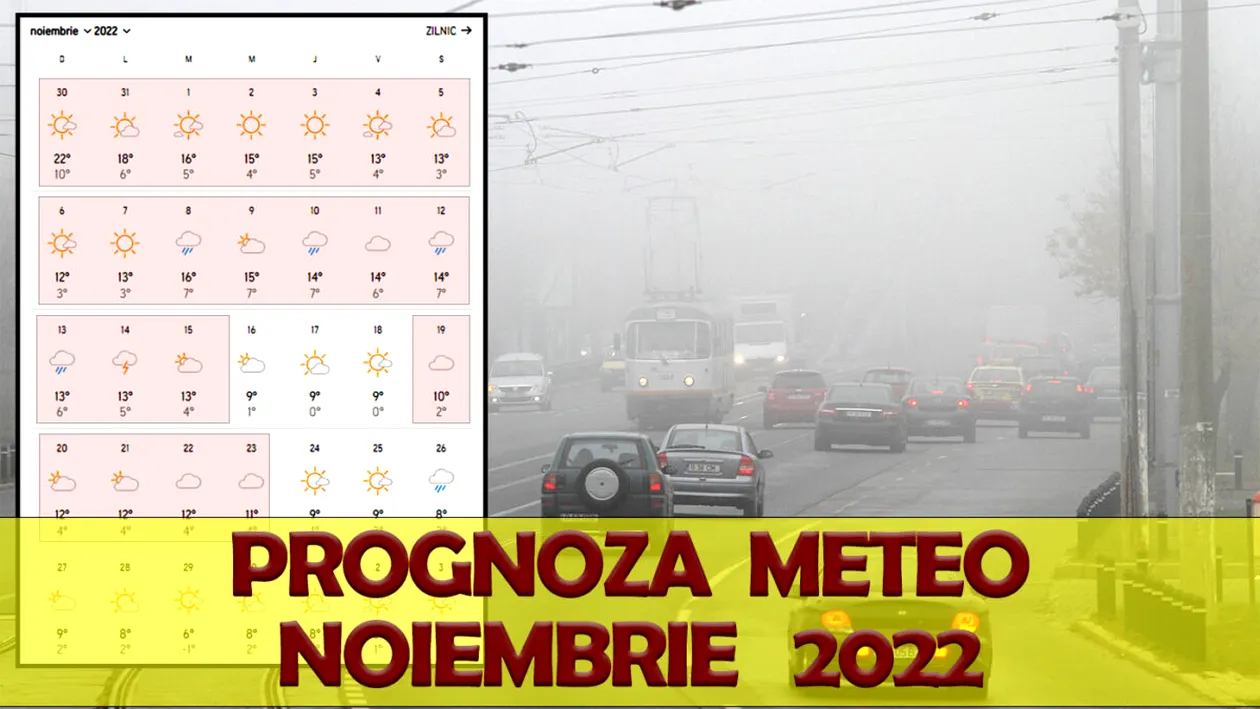 Meteorologii Accuweather anunță o lună noiembrie cum nu prea a mai fost. Temperaturi atipice în București, Iași și Constanța