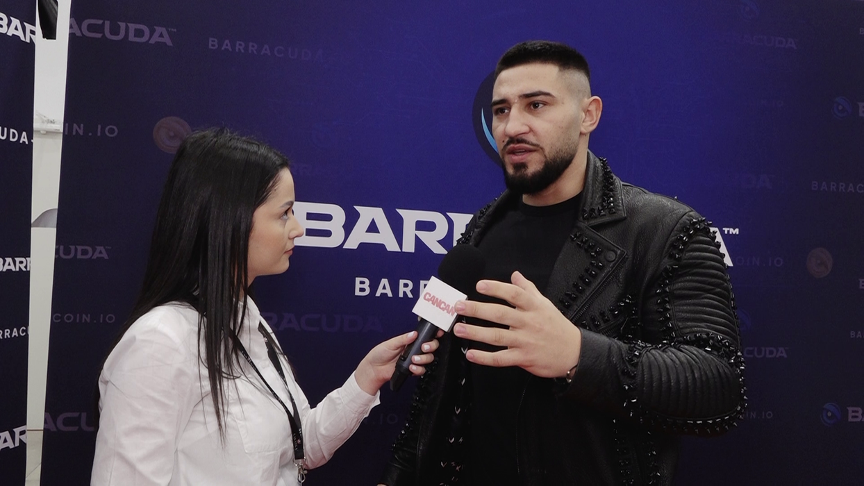 Bogdan Mocanu nu și-a arătat teama pentru vânătăile care ar putea fi proeminente la ceva timp după luptă / (Sursa: Captură video)