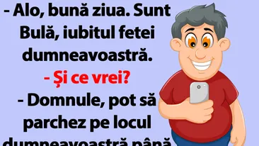 BANC | Alo, bună ziua! Sunt Bulă, iubitul fetei dumneavoastră!