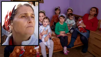 Georgiana Văcaru a rămas însărcinată în fiecare an și are cea mai numeroasă familie din România. Ireal câți copii a născut până acum