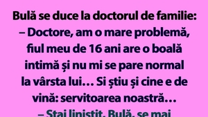 BANC | Bulă se duce la doctorul de familie: "Am o mare problemă"