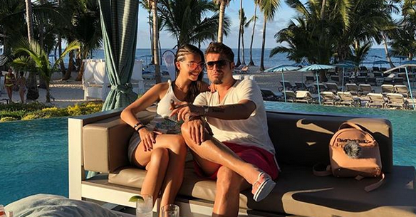 Sandra și Adrian Mutu, într-o vacanță de lux