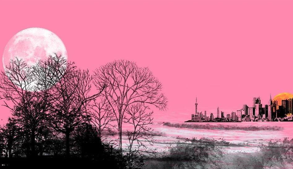 Ce este Superluna Roz, fenomenul care va fi vizibil chiar la noapte! Ce se întâmplă, de fapt, cu Luna
