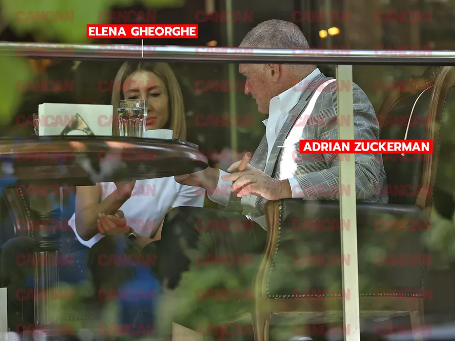 Adrian Zuckerman nu și-a scăpat nicio clipă iubita din ochi