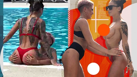 Cristina Stan a activat codul roșu de erotism! În cușcă se vrea o fiară, dar la piscină e mai mult goală!