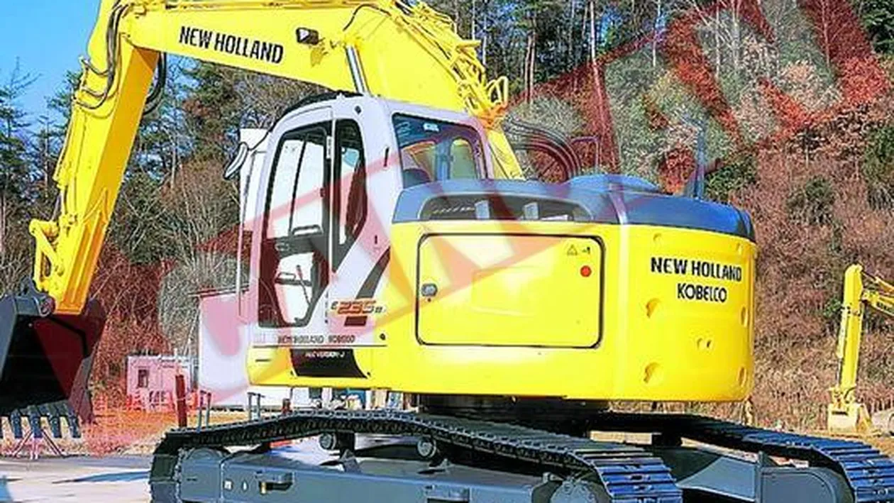 La trei ani, si-a cumparat excavator de 10.000 de euro