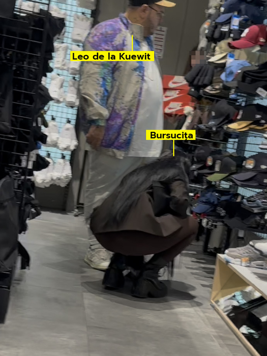 Bursucița și Leo de la Kuweit au ieșit la shopping
