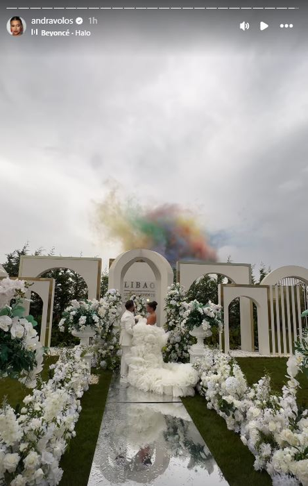 Andra Volos și Robert Lele s-au căsătorit astăzi / sursă foto: Instagram