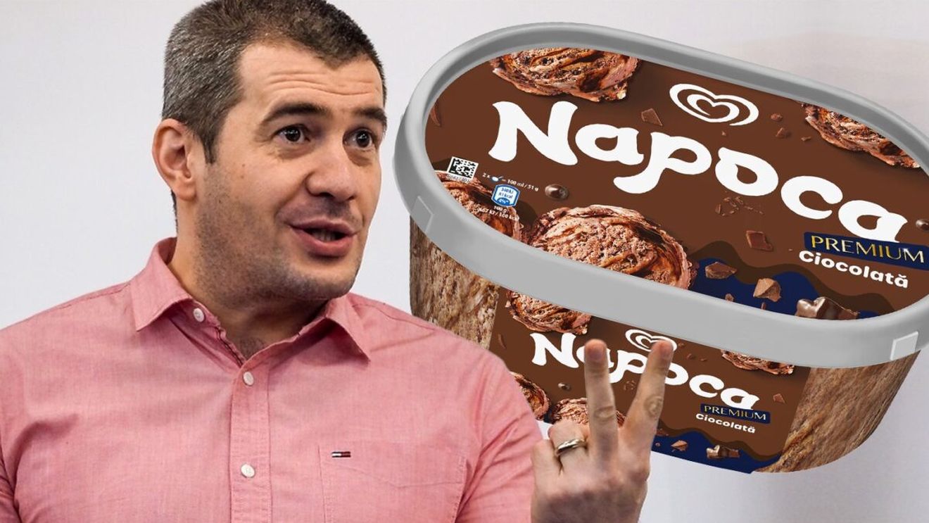 Mănânci înghețată Napoca din comerț? Din ce este făcută, de fapt, potrivit lui Dragoș Pătraru