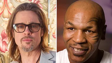 Brad Pitt, prins in pat de Mike Tyson cu prima sotie a pugilistului! Sa vedeti si fata lui, atunci cand m-a vazut