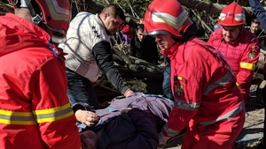 Un copac doborât de vânt s-a prăbușit peste o femeie, la Craiova. Șase județe din sudul țării se află sub cod portocaliu de vânt