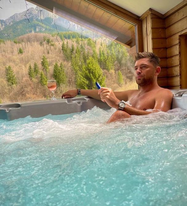 Costin Gheorghe, într-o vacanță de lux