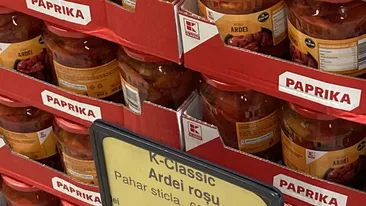 Cu ce preț se vinde acum un borcan de gogoșari murați, în Kaufland. Sunt nelipsiți din rețeta de salată Boeuf