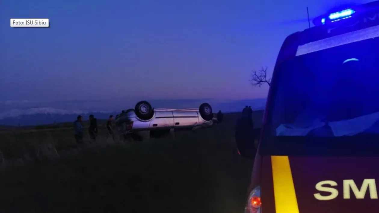Grav accident în Sibiu, un polițist a murit! Anunțul făcut de IPJ