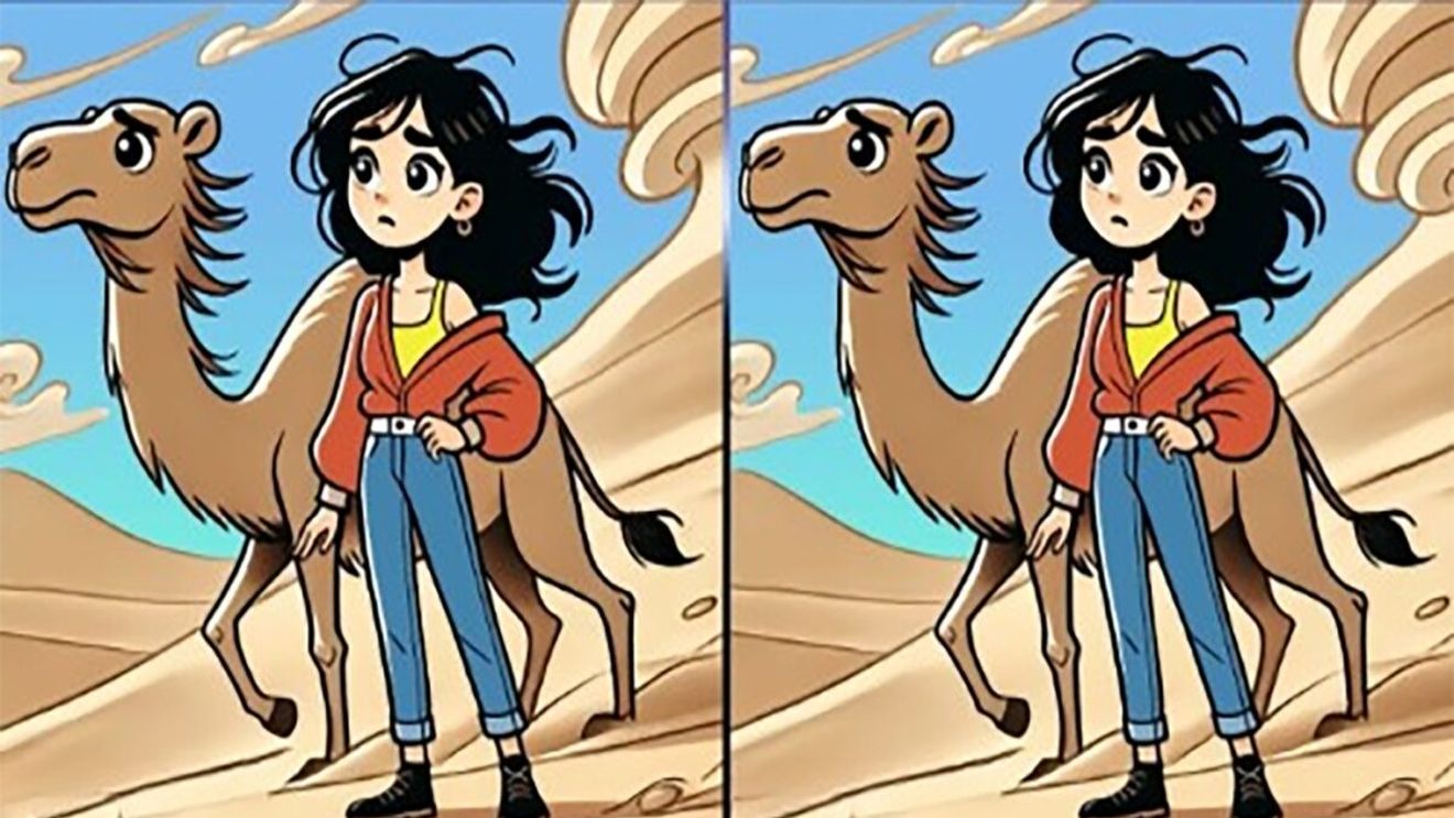 Test de perspicacitate | Găsiți toate cele 3 diferențe dintre aceste două imagini, în cel mult 33 de secunde!