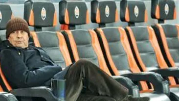 Mircea Lucescu trebuia sa plece luni in Ucraina pentru a se intalni cu jucatorii sai!