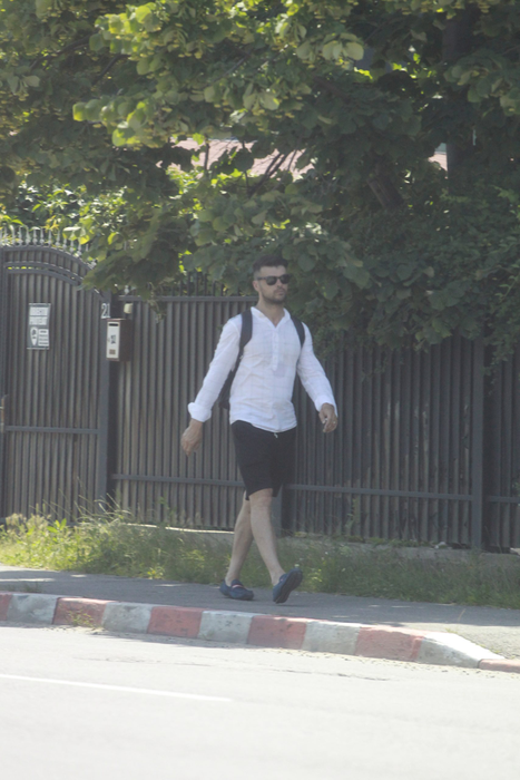 Marius Elisei a înfruntat vitejește canicula / Sursă foto: CANCAN