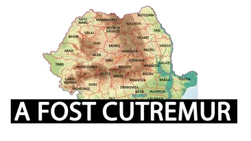 Cutremur în România, luni dimineață, la ora 01:34. Unde s-a simțit