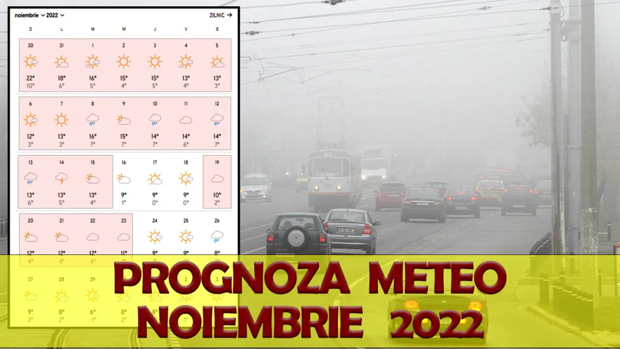 Meteorologii Accuweather anunță o lună noiembrie cum nu prea a mai fost. Temperaturi atipice în București, Iași și Constanța
