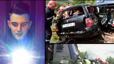 Înfiorător! Unul din tinerii morţi în groaznicul accident din Bistriţa şi-a prevestit sfârşitul. Mesajul scris cu SÂNGE pe asfalt