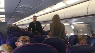 Scandalos! Ce au pățit câțiva pasageri români într-un avion low-cost Eindhoven - București