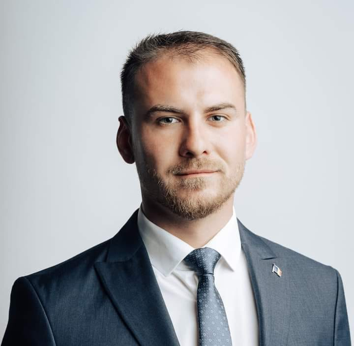 David Hodorog a fost ales în funcția de primar când avea doar 25 de ani foto: arhivă personală