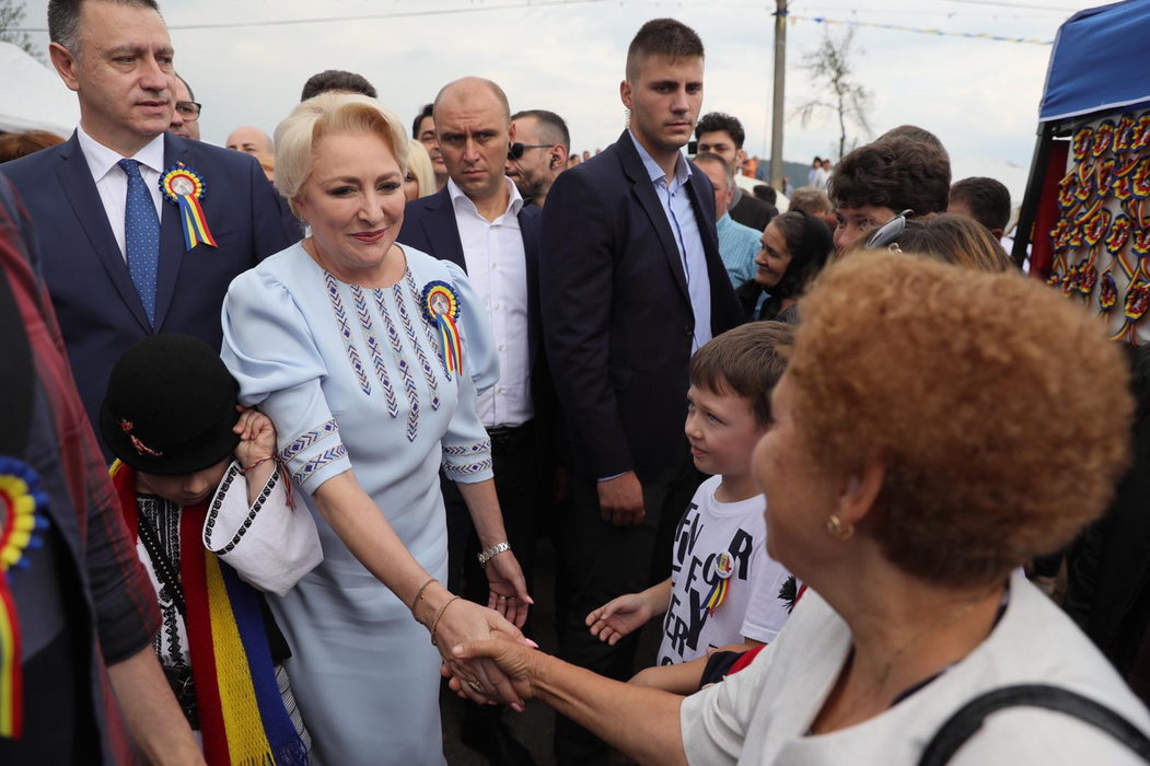 Premierul Viorica Dăncilă participă la sărbătorile naționale de la Țebea