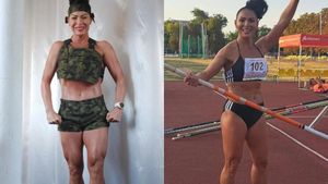 Cine este Mariana Pârju, bunicuța-model cu pătrățele pe abdomen. A ridicat sala în picioare la Românii au talent