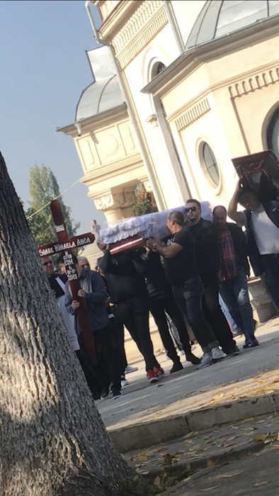 Ștrefan Stan și-a înmormântat mama în mare secret